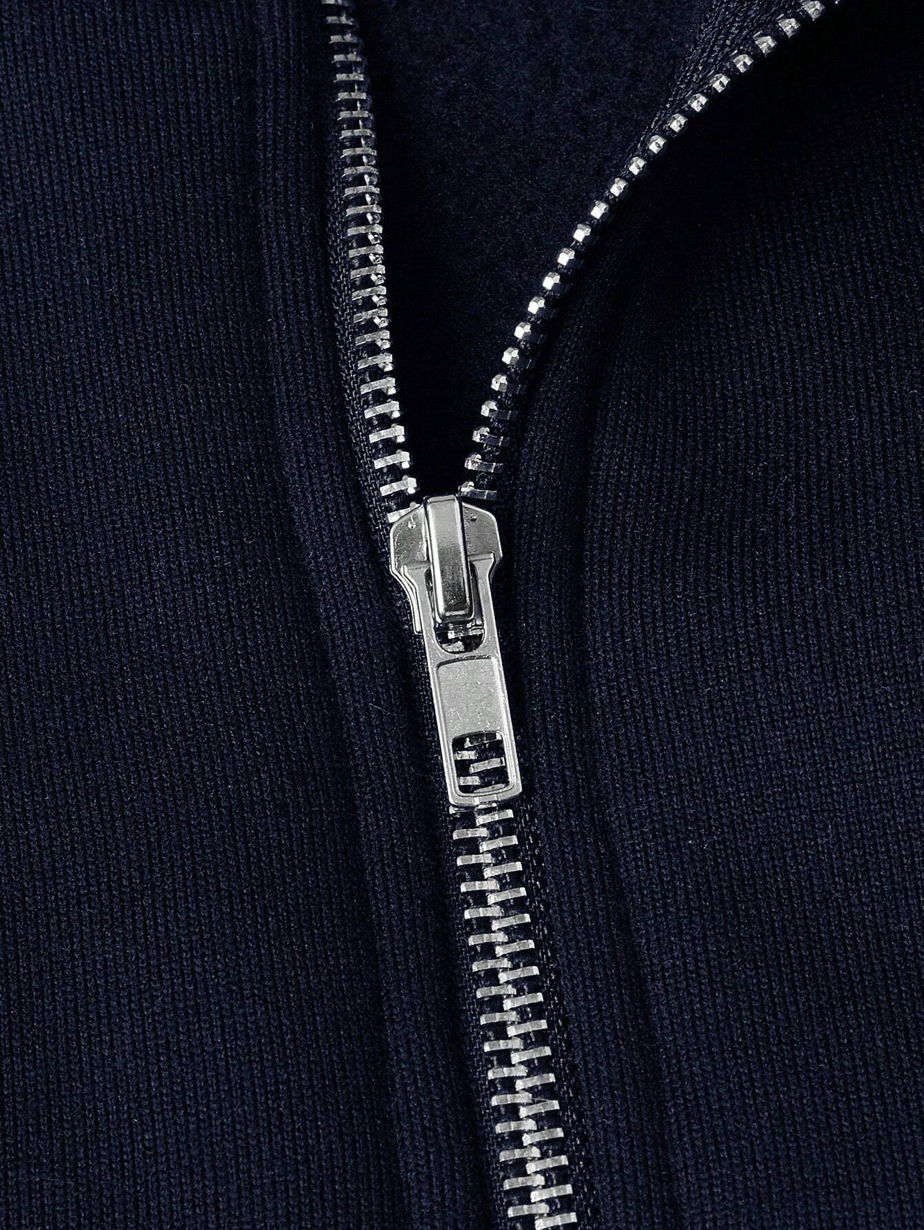 António - Pullover com zíper de meia altura