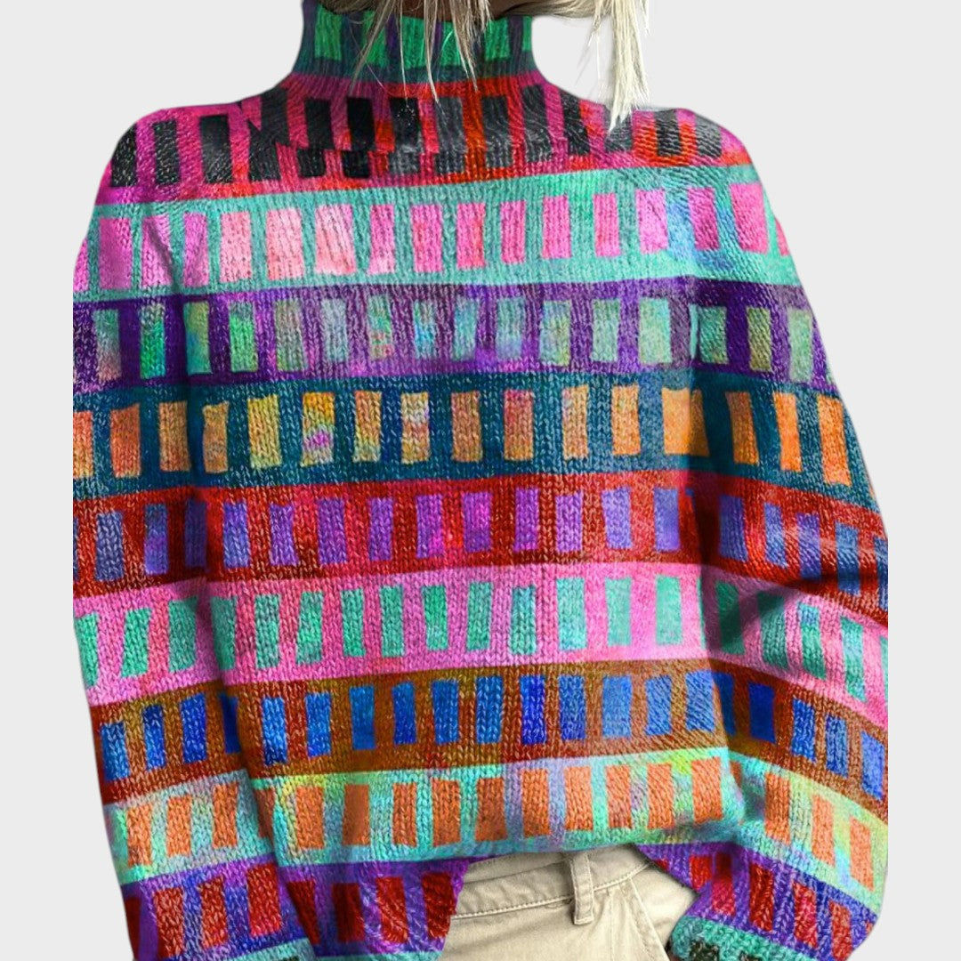 Isabel - Artistic Knit Top