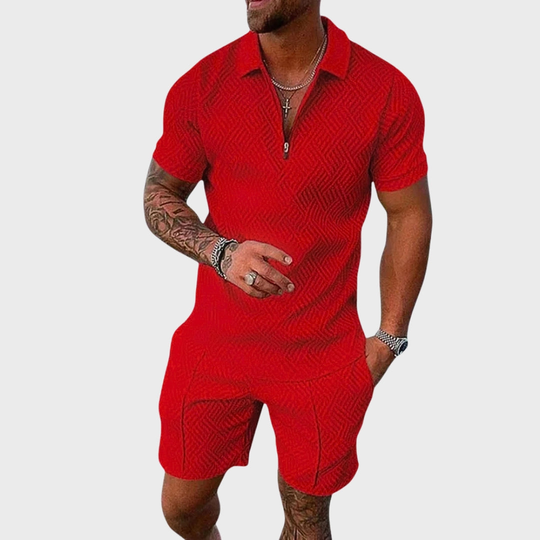 André - Set de Polo y Pantalones Cortos