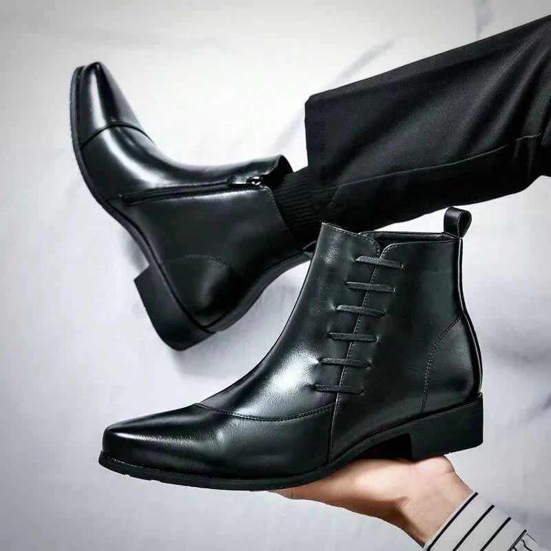 Lourenço - Elegantes Botas de Couro