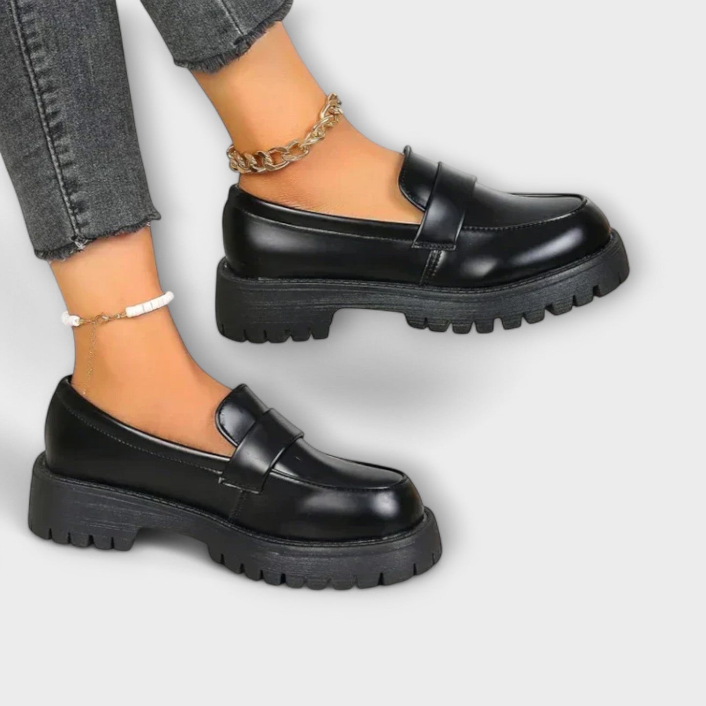Mocasines para Mujer con Diseño Ortopédico y Tacones de Satén