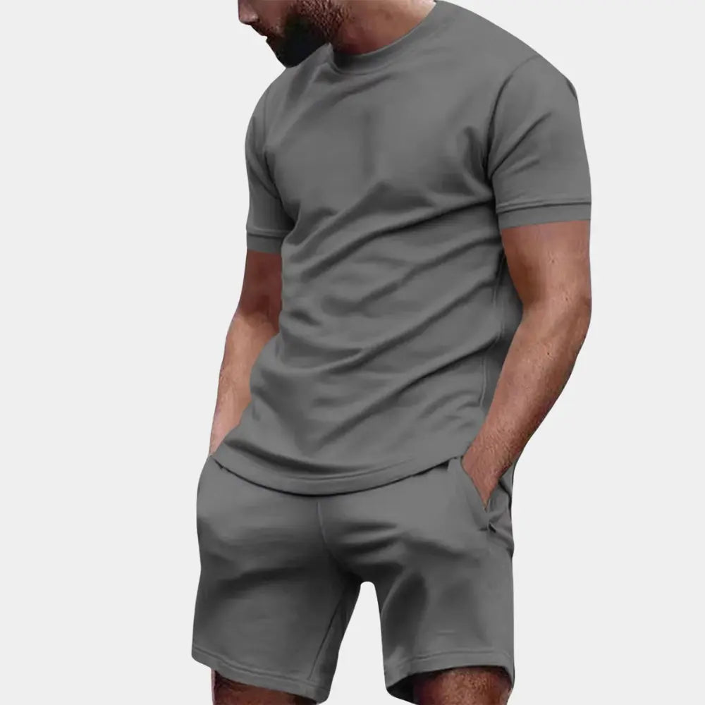 Conjunto Casual - Camiseta de Corte Amplio