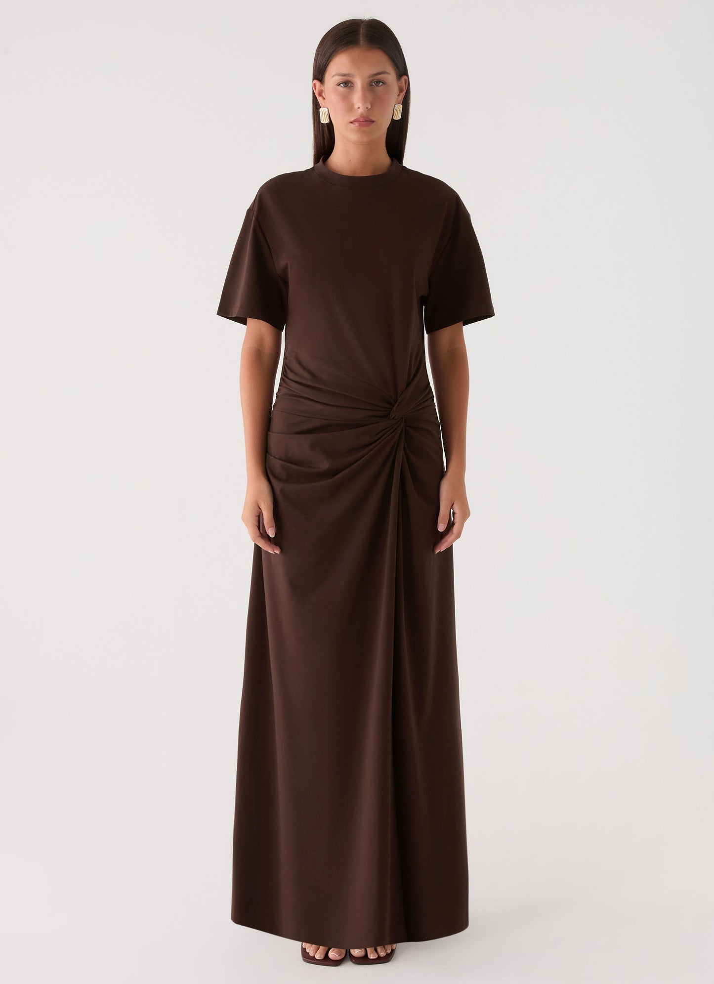 Celyse Chocolate Maxi Dress