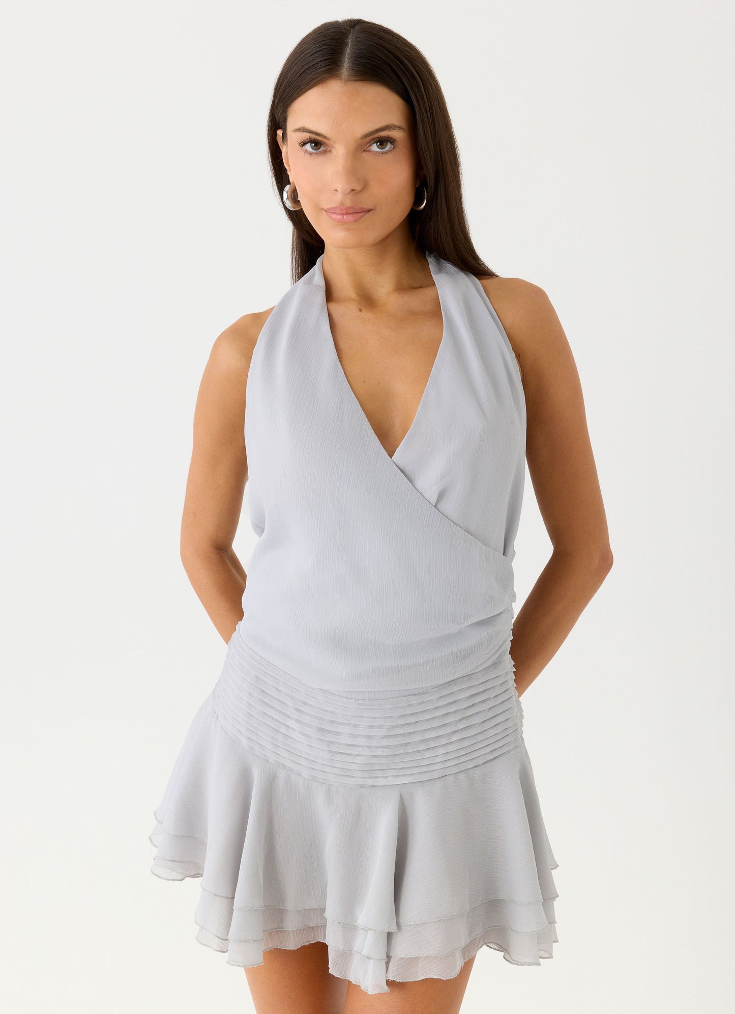 Vestido Corto Mura - Azul Nebuloso