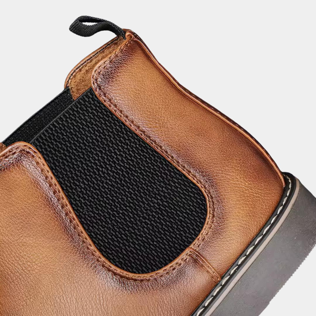 Dinis - Botins Chelsea de Couro