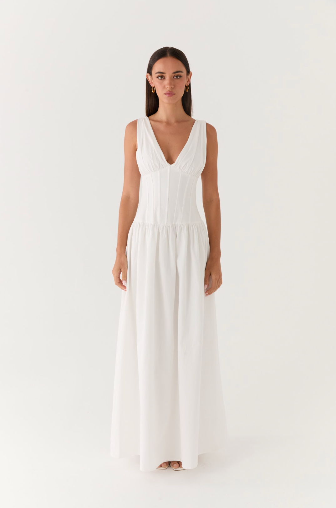 Maxi Vestido Eunbi - Branco