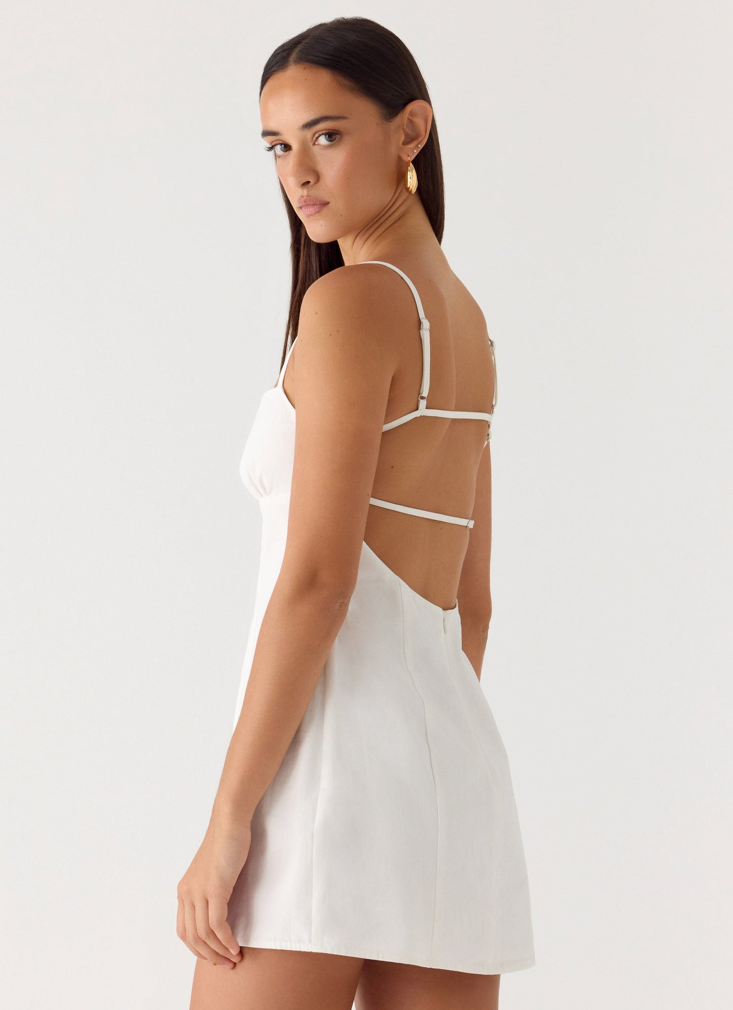 Vestido Mini Second Sun - Branco Puro