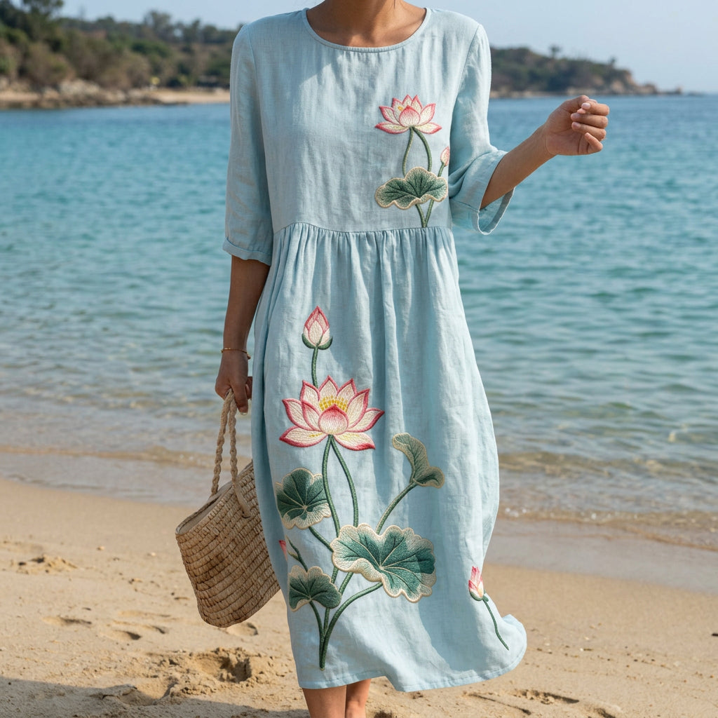Raquel - Elegante Vestido Maxi