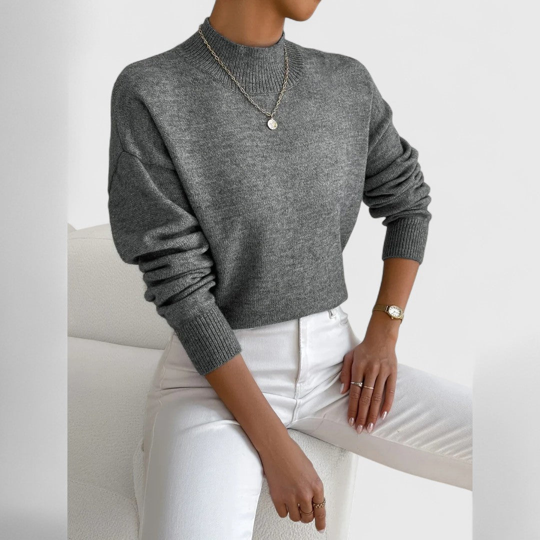 Sam - Clássica Camisola de Gola Alta