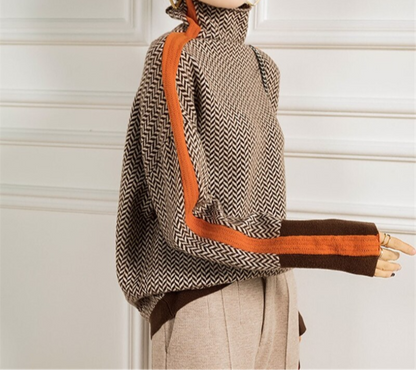 Leonor - Luxurious High Neck Sweater
