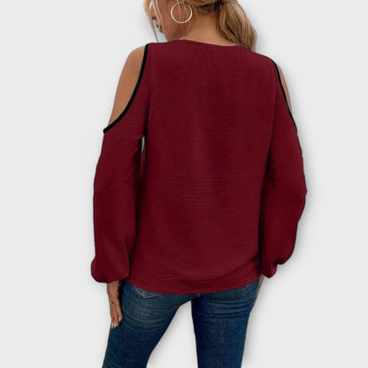 Escarlate - Blusa de Decote Quadrado