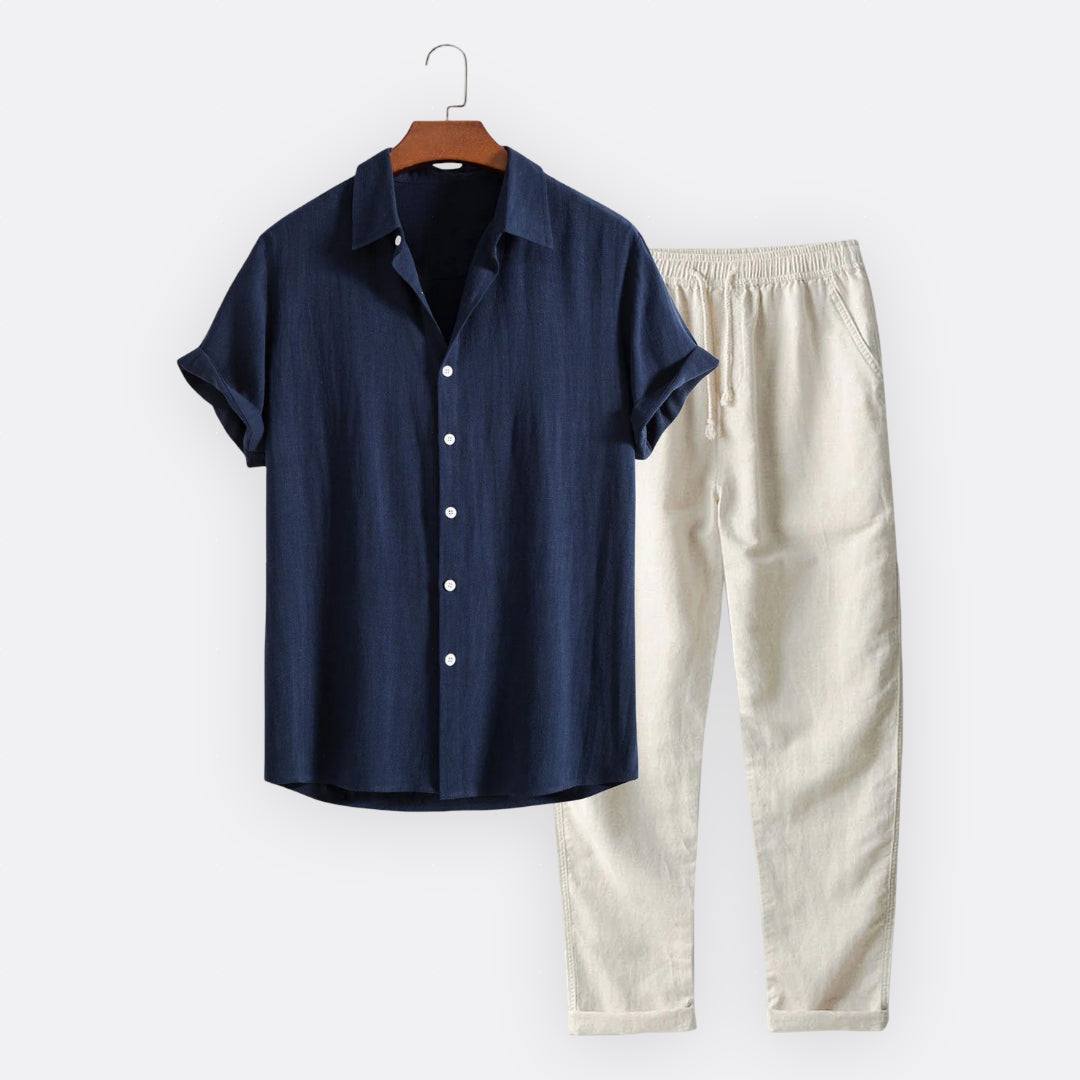 Tomás - Conjunto Masculino de Lino