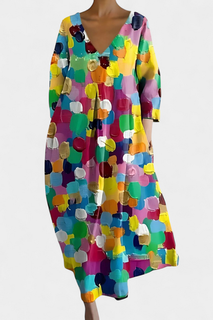 Ana - Vestido Leve com Estampa