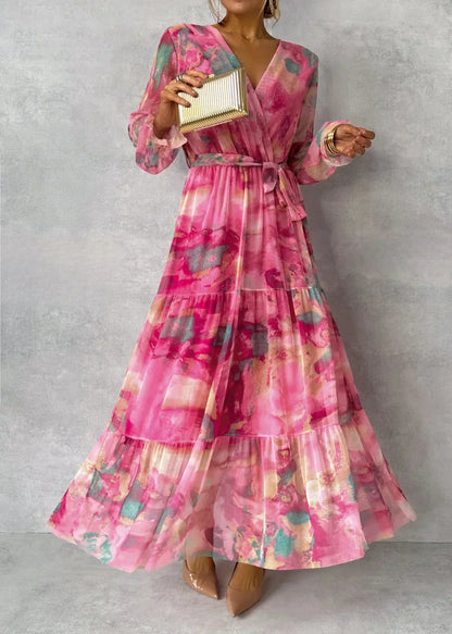 Luísa - Vestido Floral Envolvente