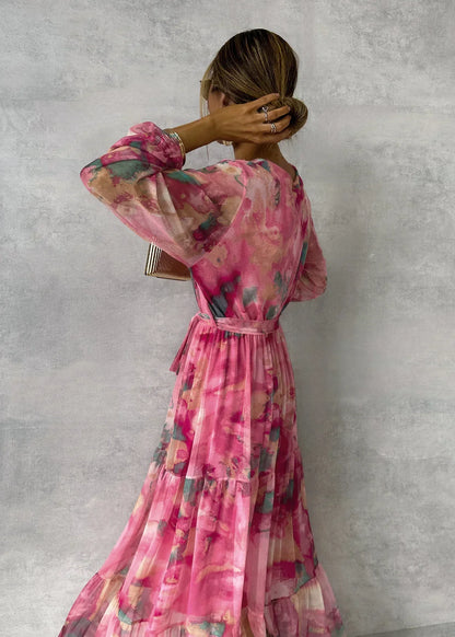 Luísa - Vestido Floral Envolvente