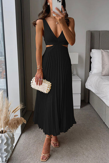 Camila - Midi Dress Without Sleeves