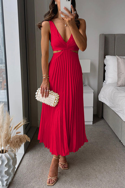 Camila - Midi Dress Without Sleeves