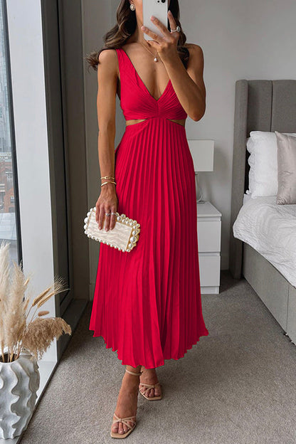 Camila - Midi Dress Without Sleeves