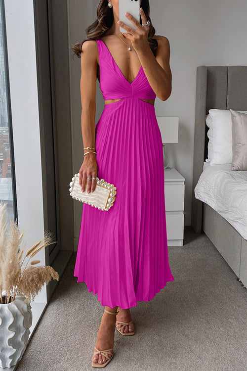Camila - Midi Dress Without Sleeves