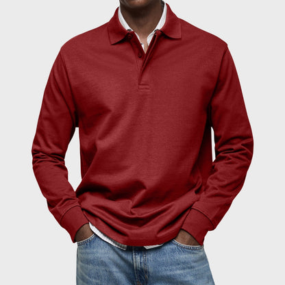 Eduardo - Polo de Lujo de Manga Larga