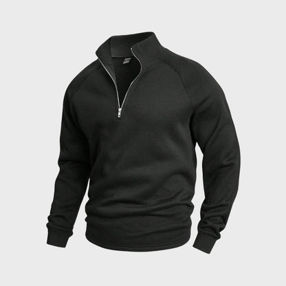 António - Pullover com zíper de meia altura