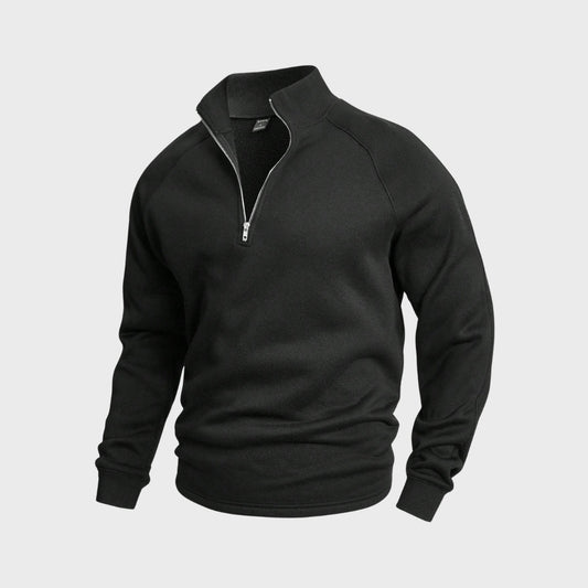 António - Pullover com zíper de meia altura