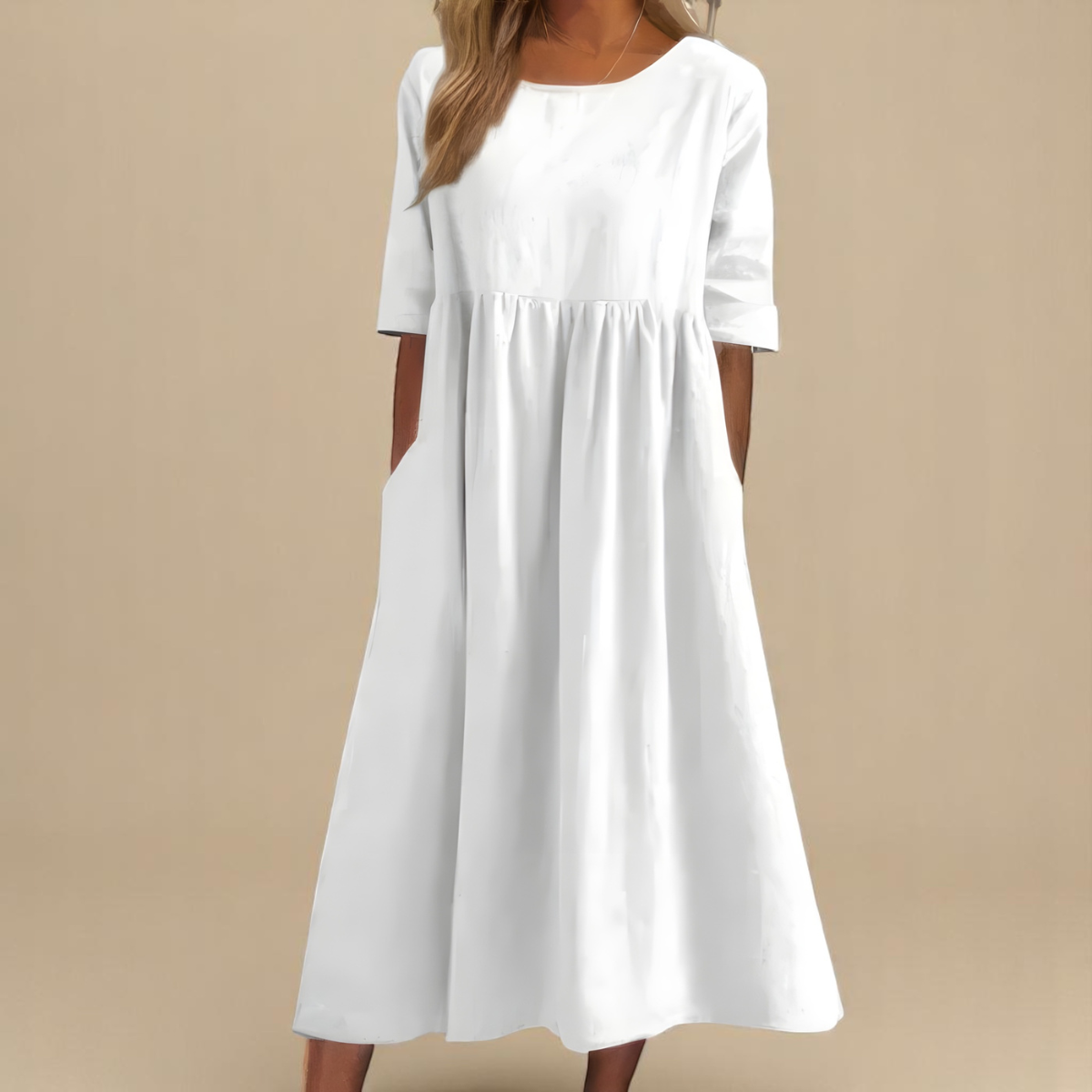 Minea - Vestido de Algodão Leve e Arejado