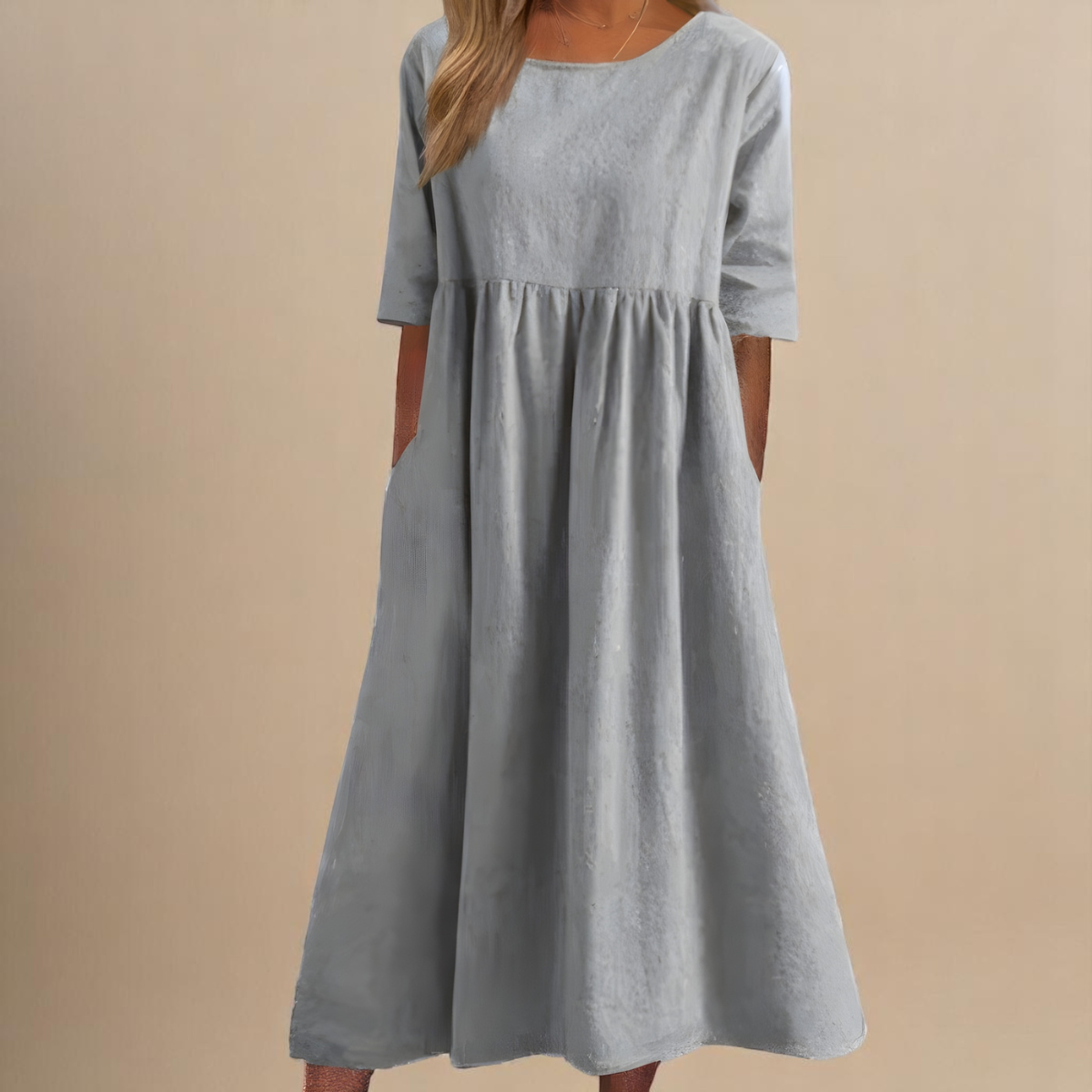 Minea - Vestido de Algodão Leve e Arejado