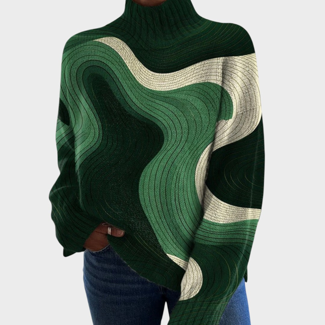 Eva - Artistic Knit Top