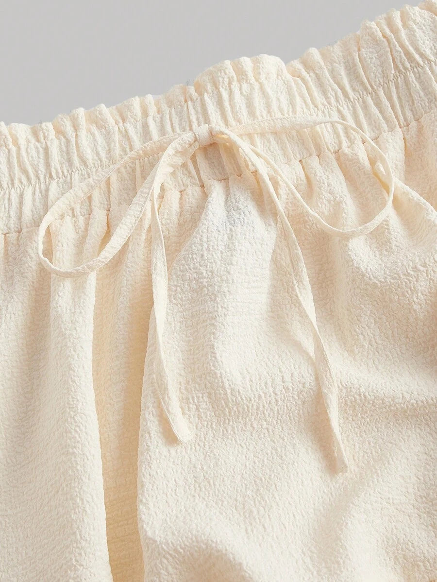 LEONOR. Saia Midi Evasê em Linho | Terracota | Estilo Boho Verão