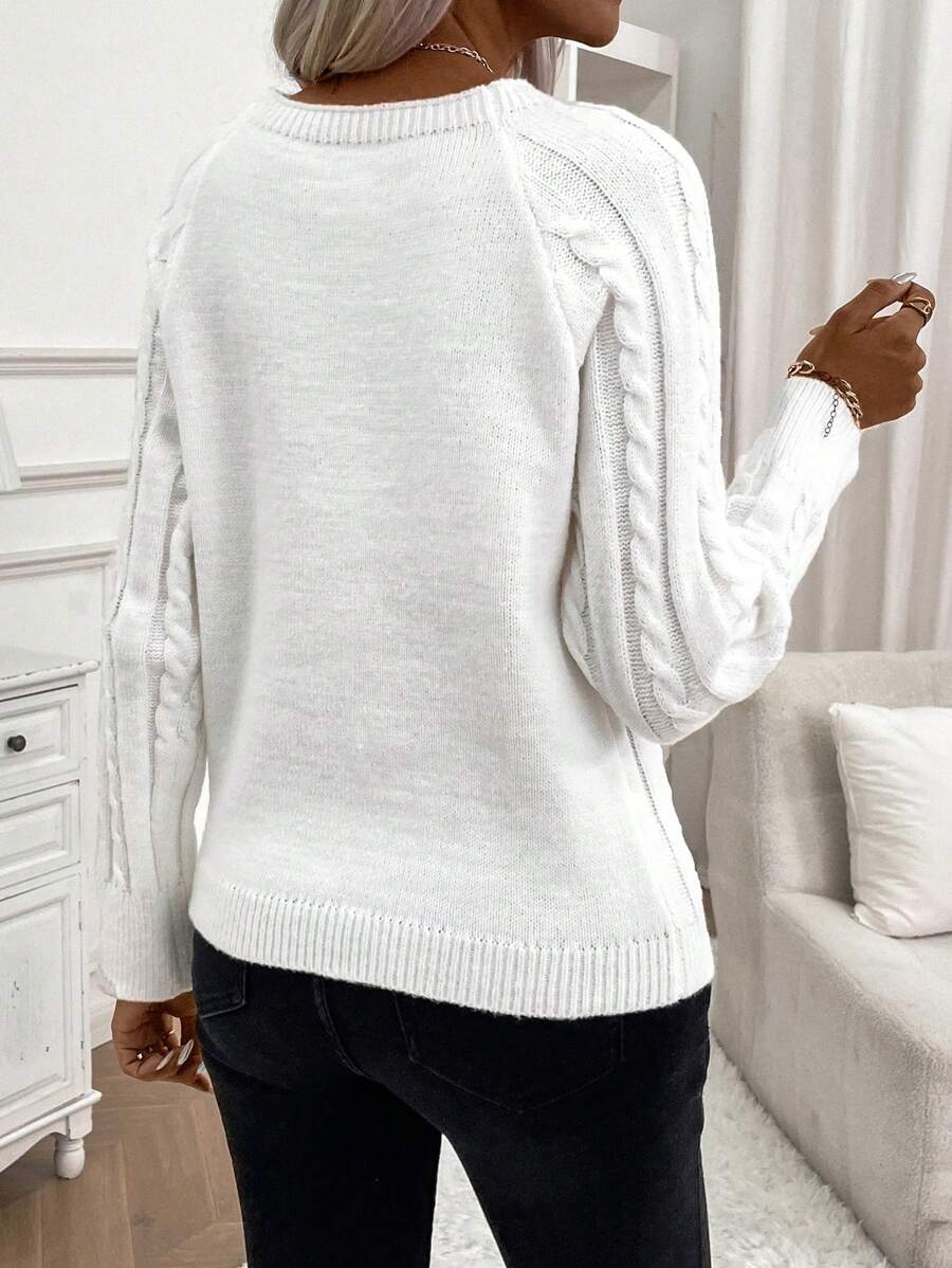 Francisca - Malha com Botões Camisola