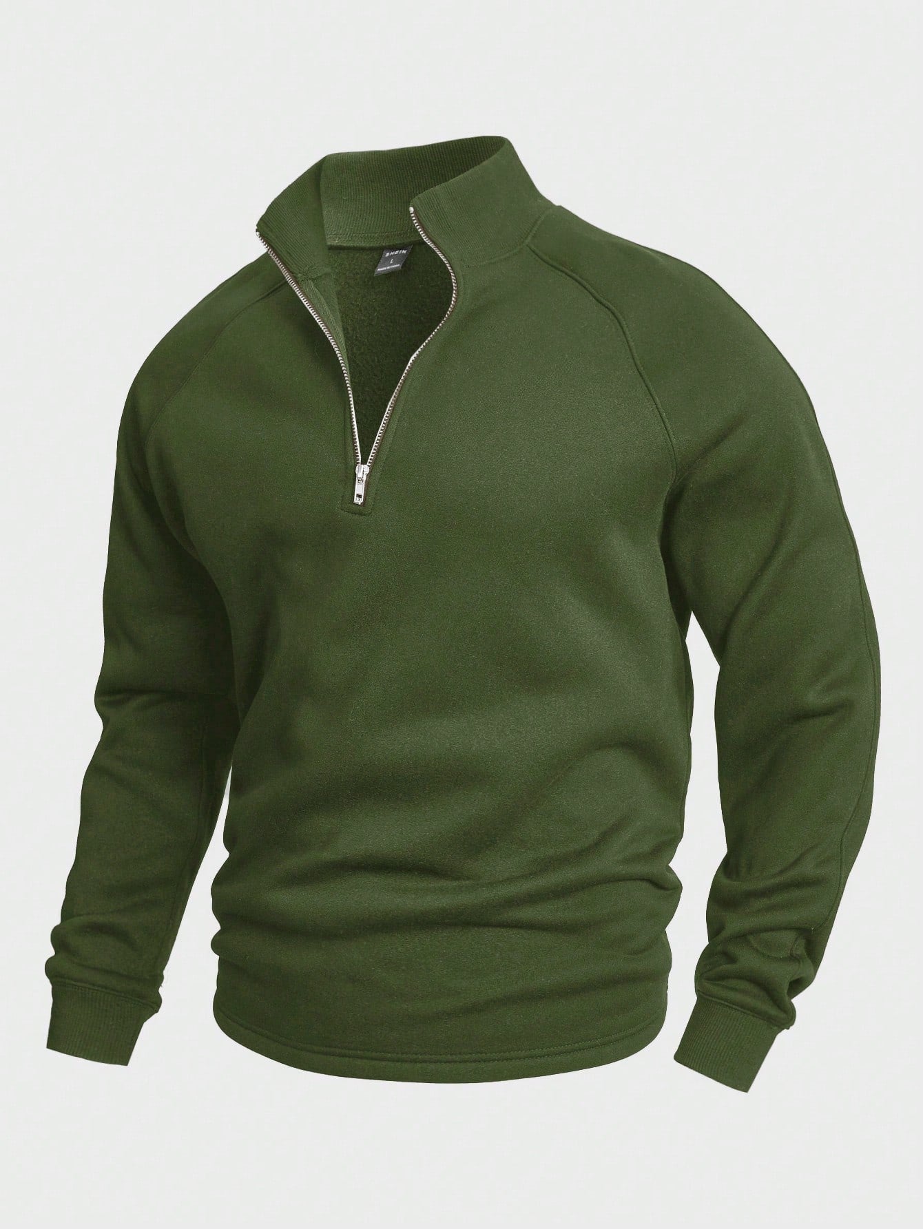 António - Pullover com zíper de meia altura