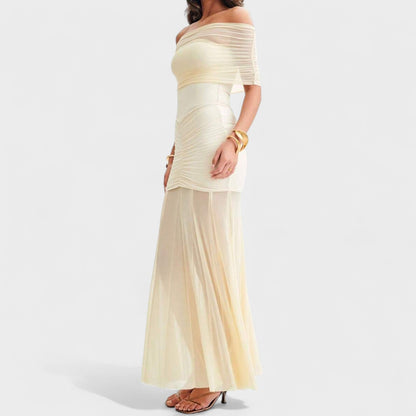 Vitória - Vestido Longo de Malha