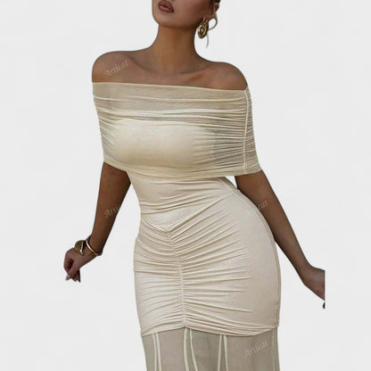 Vitória - Vestido Longo de Malha