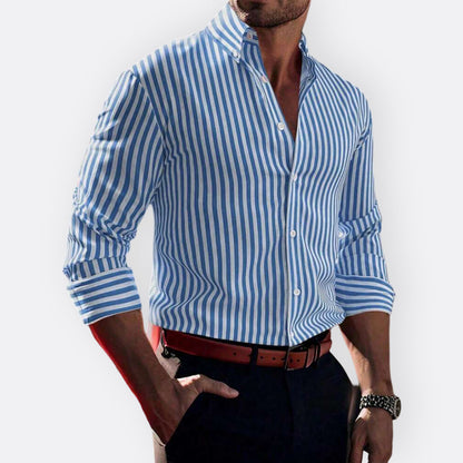 Artur - Camisa Clássica Listrada