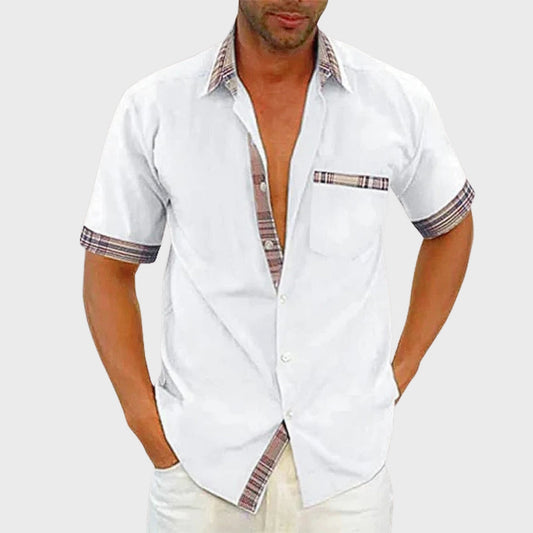 Rui - Camisa de Manga Curta Elegante