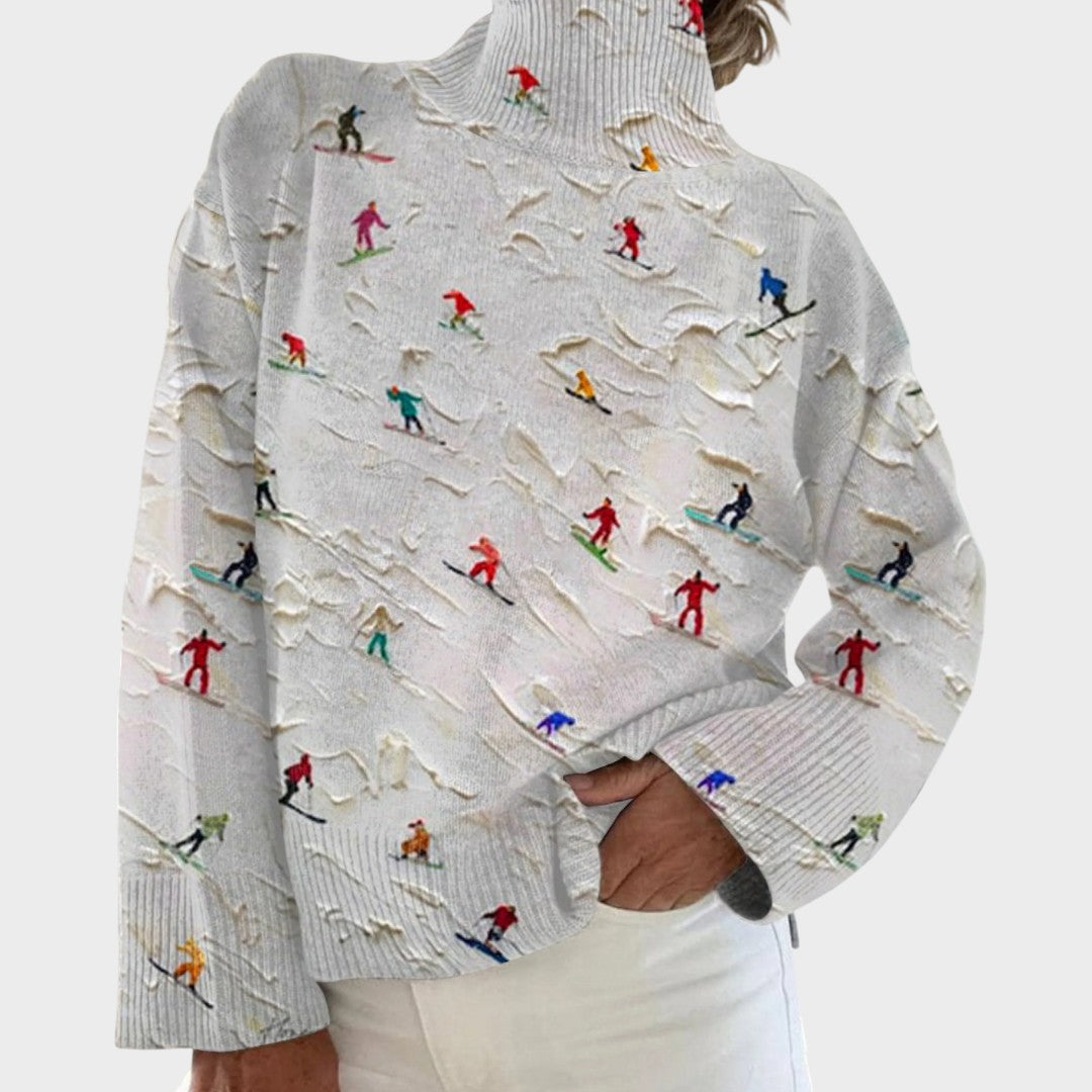 Camila - Artistic Knit Sweater