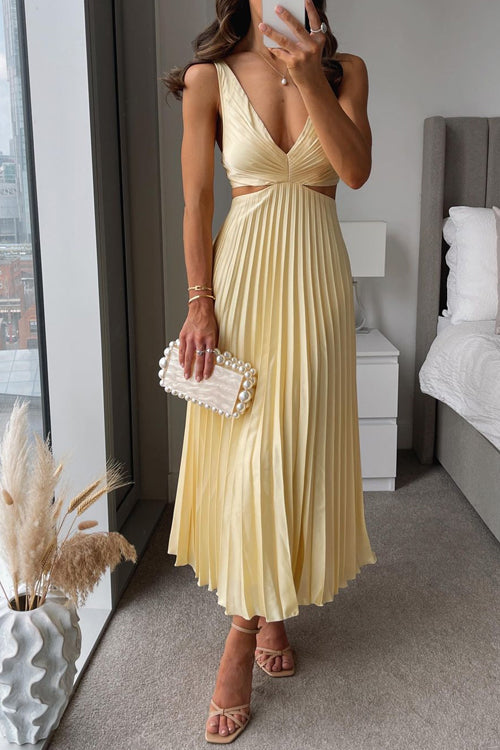 Camila - Midi Dress Without Sleeves