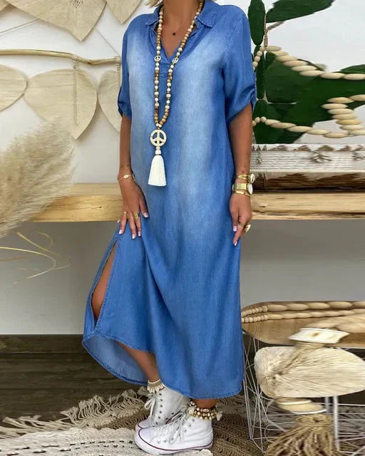 Ibiza - Maxi Dress in Denim