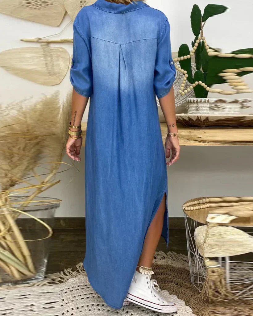 Ibiza - Maxi Dress in Denim