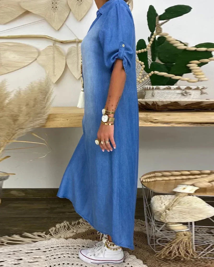 Ibiza - Maxi Dress in Denim