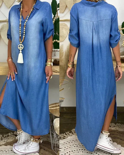 Ibiza - Maxi Dress in Denim