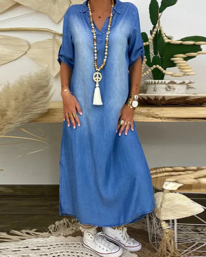 Ibiza - Maxi Denim Dress