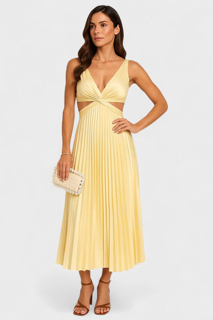 Camila - Midi Dress Without Sleeves