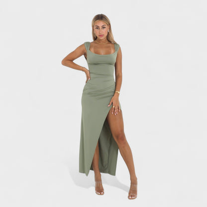 Sarela - Vestido Longo com Costas Abertas