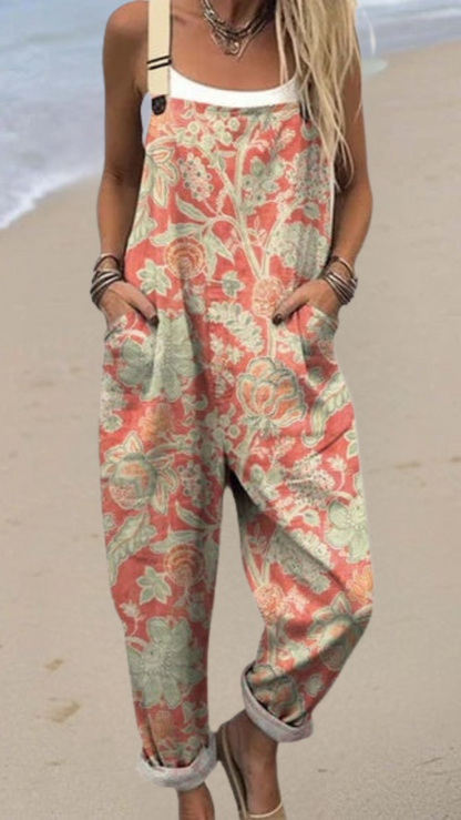 Elis - Vestido Vintage con Estampado Floral