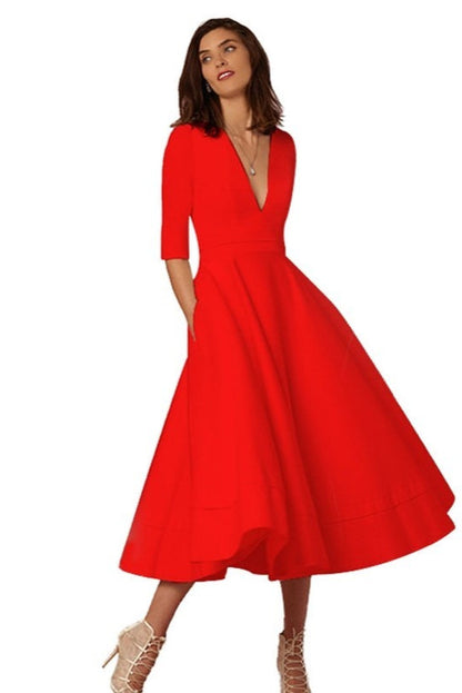 Laura - Vestido Midi para Mulheres