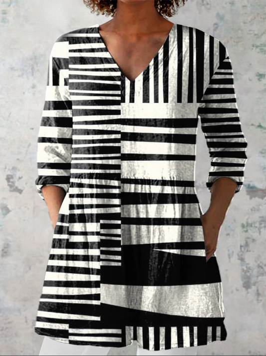 Sophie | Long Sleeve Blouse with V-Neck