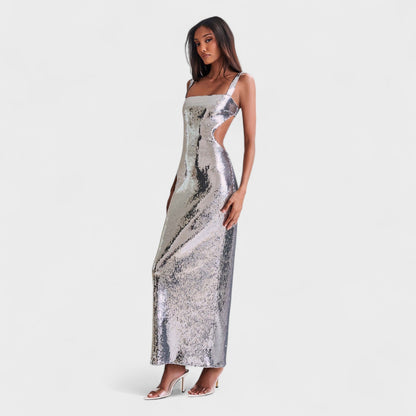 Sparkle Silver - Evening Gala Dress