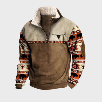 Gonçalo - Pullover com Fecho de Zíper